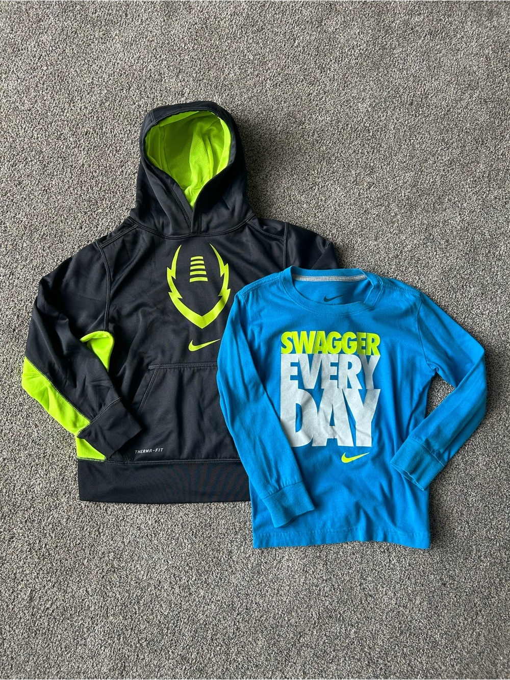 Nike hoodie & long sleeve tee set